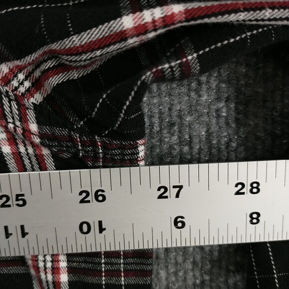 Wrangler Authentics Men's Button Down Shirt Multi XLT Long Sleeve Plaid Cotton - Picture 11 of 11